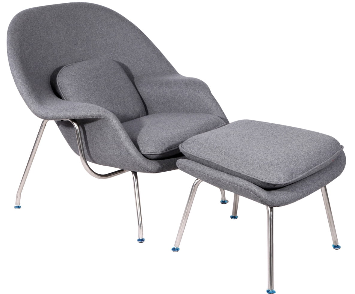 MLF Eero Saarinen Womb Chair & Ottoman