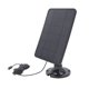 thumbnail image 4 of Cargador de panel solar para cámara, 10 W, 5 V, micro USB, panel de carga solar negro para cámara de seguridad, banco de energía para teléfono móvil, 4 of 5