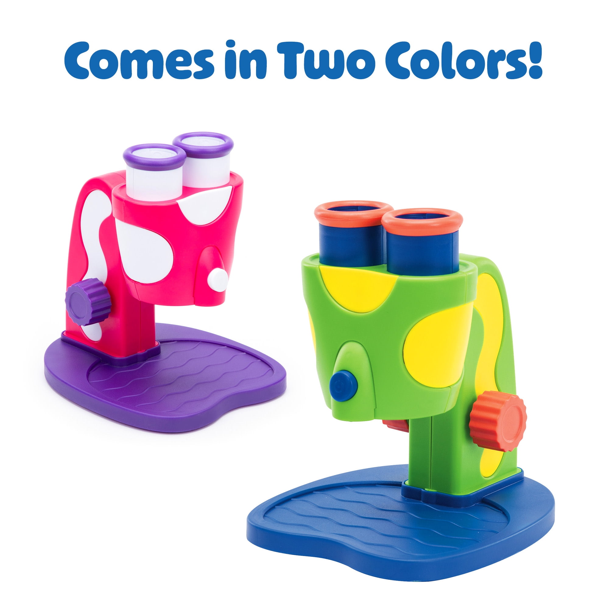 Educational Insights Geosafari Pink My First Microscope STEM Toy, Science Toy, Gift for Boys & Girls Ages 3, 4, 5+