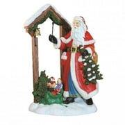 Pipka Reflections of Christmas Bell Ringer Father Christmas Figurine #11379
