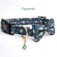 thumbnail image 3 of Collar navideño de algodón con pajarita para perros pequeños y grandes, 3 of 7