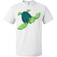 thumbnail image 3 of Inktastic Sea Turtle with Swirls T-Shirt, 3 of 5