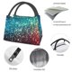 thumbnail image 4 of Balery Colorful Rainbow Glitter Bolsa de Aislamiento Portátil – Bolsa de Almuerzo con Forro de Aluminio Mejorado, Funda Impermeable y Fácil de Limpiar para Picnic y Caja de Almuerzo, 4 of 6