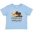 thumbnail image 3 of Inktastic Funny Dirt Never Hurt Boys Earthworm Boys Baby T-Shirt, 3 of 5