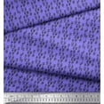 thumbnail image 3 of Soimoi Purple Heavy Canvas Fabric Triangle Geometric Printed Fabric 1 Yard 58 Inch Wide, 3 of 3