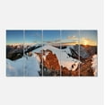 thumbnail image 2 of Slovakia Frozen Landscape Panorama - Landscape Canvas Art Print, 2 of 3