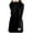 Black, variant on Women's Winter Vest Sleeveless V-Neck Loose Casual All-Match Knitted Tunics Clothing Sweater