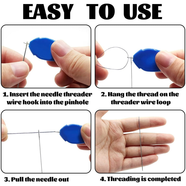 Cheap DIY Stitch Threading Loop Turner Hook Sewing Accessaries Needle  Threader Needlework Tool