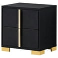thumbnail image 4 of Marceline 2-drawer Nightstand Black, 4 of 14