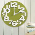 thumbnail image 5 of Reloj de pared de cocina con control remoto de diseño Do Piloted Green/white, 5 of 5