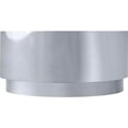 thumbnail image 4 of Meridian Furniture Jazzy 36" Stainless Steel Drum Coffee Table in Silver Chrome, 4 of 9