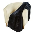 thumbnail image 1 of HOMETRENDS Black Velvet Plush Blanket, Queen, 1 of 2