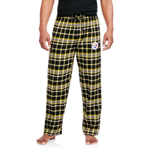 NFL Pittsburgh Steelers Dominion Men's Flannel Pants - Walmart.com