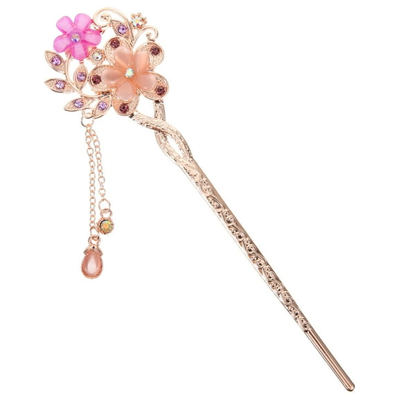 MLINS  Flower Hair Sticks for Long Pins Buns Chopsticks Miss Bride