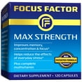 Focus Factor Max Strength Brain Health Supplement + Multivitamin