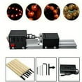 thumbnail image 4 of Mini Machine à Tourner, Outil de Menuiserie DIY Machine à Tourner le Bois, Meuleuse, Polisseuse, Perceuse à Perles, Ensemble d'Outils Rotatifs, Haute Précision, 4 of 6