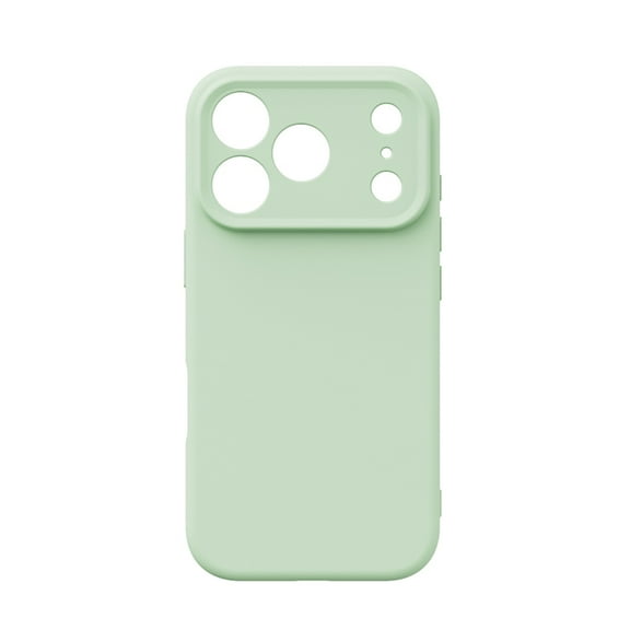 Allytechgroup Liquid Silicone Case for Apple iPhone 17 Pro Max, Full Body Shockproof Drop Proof Camera Lens Protective Anti-Fingerprint Bumper Phone Case for Apple iPhone 17 Pro Max, Grassgreen