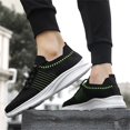 thumbnail image 6 of Sopiago Mens Walking Sneakers Men's Shoes Sneakers Casual Shoes Walking Fitness Sports Shoes Outdoor Running Shoes Green,45, 6 of 6