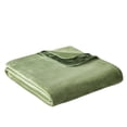 thumbnail image 3 of Better Homes & Gardens Ultra Soft Bonded Plush Bed Blanket, Green, Full/Queen Size, 90 x 92 in, 3 of 7
