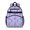 Paisley and Floral White Pattern-1, variant on Paisley and Floral White Pattern Cute School Backpack Bag for School with Padded Back and Adjustable Shoulder Straps 15.25"x11.5"x5.25"