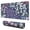 Pioneer Flower Floral-2, variant on Long Mouse Pads for Desk,Pioneer Flower Floral Print Pattern Desk Mats on Top Of Desks, Desk Mouse Pad Extra Large with 3mm Non-Slip Base and Stitched Edge for Gaming,Office,Work,Home 31.5"x11.8"