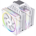 thumbnail image 2 of Disipador Doble CPU Gamer BALAM RUSH HELIUX PRO HEX75 120mm ARGB 3pin LGA 1700 AM5 600 - 2000 RPM 4-pin PWM 6 Pipas Display Digital Blanco BR-941952, 2 of 5