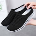 thumbnail image 5 of Womens Shoes,Espadrilles Breathable Flat for Daily Wear Comfortable Round Toe Espadrilles for Dating Travel,Shoes for Women,Black,8.5, 5 of 9