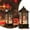AB, variant on XINGXIANG 14.2cm Halloween Handheld LED Lantern Portable Battery Operated Night Light with Assorted Patterns Indoor Outdoor Party Decoration Prop for Kids Adults