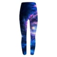 thumbnail image 4 of SELONE Gym Leggings for Women Plus Size Gym Leggings Elastic Waist Full Length Summer Pants Curvy Slim Casual Long Vacation Pants Pull on Yoga Lightweight Multicolor XL Breathable Beach Pants, 4 of 4