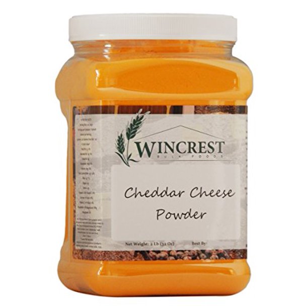 Gourmet Cheddar Cheese Powder 2 Lb Economy Size Tub
