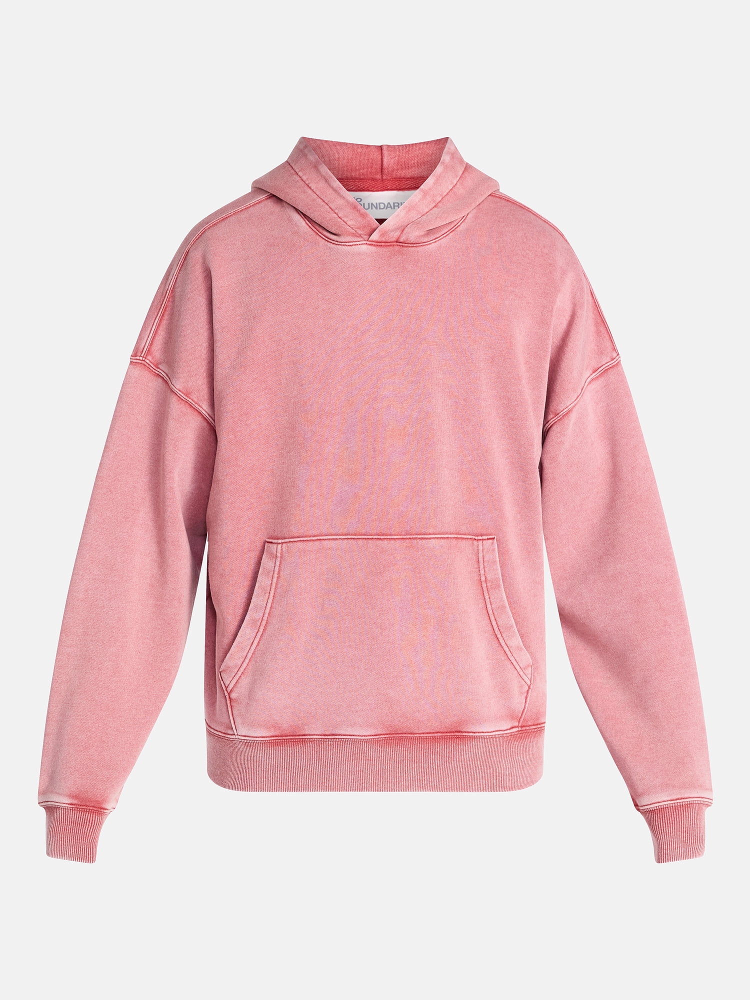No Boundaries Oversized Hoodie with Long Sleeves, Men's XS-4XLT