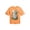 Orange, variant on CONFREE Halloween Boys Short Sleeve Tshirts Crew Neck Dinosaur Graphic Soft Hallowmas T-Shirts for Kids