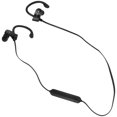 thumbnail image 3 of EeaseMX Auriculares estéreo universales con cable y gancho para la oreja, micrófono y botón multifunción (negro y gris), 3 of 7