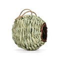 thumbnail image 2 of Luxcidy Hummingbird Nest House, Hanging Hummingbird Houses for Outside, Ball Shape Bird Nest House for Hand Woven for Outdoor, Patio, Gardens, Balconies, Porches, Tree Trunks, Home Decoration, 2 of 5