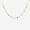 18K Gold Color, variant on S925 Loving Heart In Sterling Silver Color Zirconium Stylish Clavicle Necklace For Women