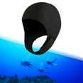 thumbnail image 1 of Capucha de buceo DYNWAVEMX Gorro de buceo traje de neopreno 2 mm protector de oídos elástico térmica Negro, 1 of 8