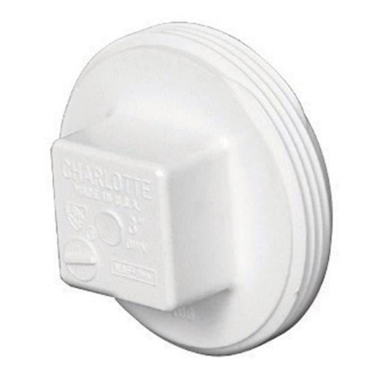 Charlotte Pipe & Foundry PVC001061200HA PVC-Dwv Cleanout Plug  4 in.