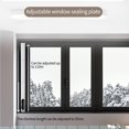 thumbnail image 2 of Placa De Sellado De Ventana Ajustable, 2 Uds., Kit De Deslizamiento De Ventana Bien Sellado, Conector De Tubo De Manguera De Escape Para Aire Acondicionado, Ventana Y Hogar Guardurnaity HA023614-00, 2 of 6