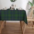 thumbnail image 3 of Rectangle Table Cloth, Scottish Clan MacBride Tartan Plaid Resistant Washable Tablecloth Decorative Table Cover for Dining, Indoor and Outdoor, 3 of 6