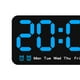 thumbnail image 5 of Reloj digital de escritorio BLESIY Reloj despertador digital LED grande azul, 5 of 6