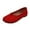Red, variant on Women's Ballerina On Shoes Non Knitted Trainers Comfortable Breathable Summer Sporty Women Flat Shoes Comfort Shoes(Red,5.5)