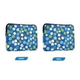 thumbnail image 7 of FORMRS 13-13.3 inch Laptop Sleeve Case Soft Carrying Quilted Computer Bag Cover, Blue Dots, 7 of 7