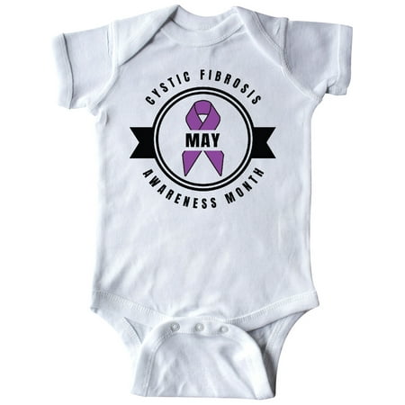 

Inktastic Cystic Fibrosis Awareness Month May Badge Gift Baby Boy or Baby Girl Bodysuit
