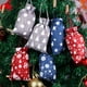 thumbnail image 3 of Christmas Gift Wrapping Bags with Drawstrings 5 Pcs, Christmas Treat Candy Bags for Holiday Party Favor Supplies, 3 of 5