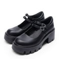 thumbnail image 6 of BURUDANI Chic High Heel Platform Mary Janes with Double Straps, Round Toe, Padded Collar, 6 of 6