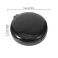 thumbnail image 2 of OUNONA  200 Pcs Shutter Screws with Caps Covers Pleated Waterproof Black, 2 of 8