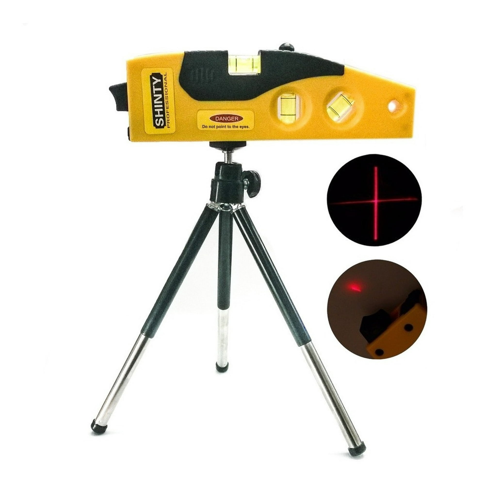 Nivel Laser Horizontal Vertical Con Tripode Incluye Pilas