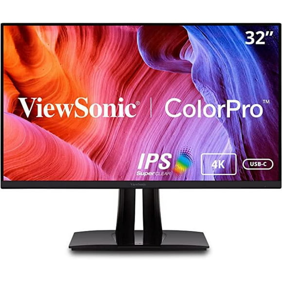 Viewsonic 32", 3840 x 2160, Black, VP3256-4K