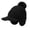 320#Black, variant on Women's Winter Visor Beanie Hat with Earflaps Knit Baseball Cap with Brim Ski Hat Warm Fleece Lined Hat