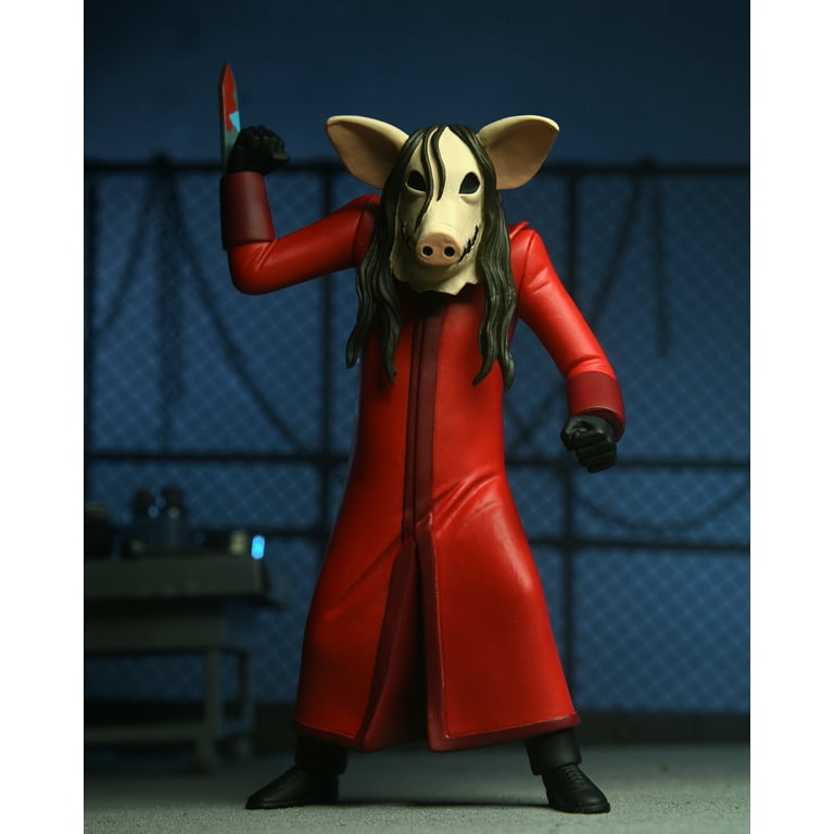 NECA Saw: Toony Terrors Jigsaw Action Figure with Red Cloak